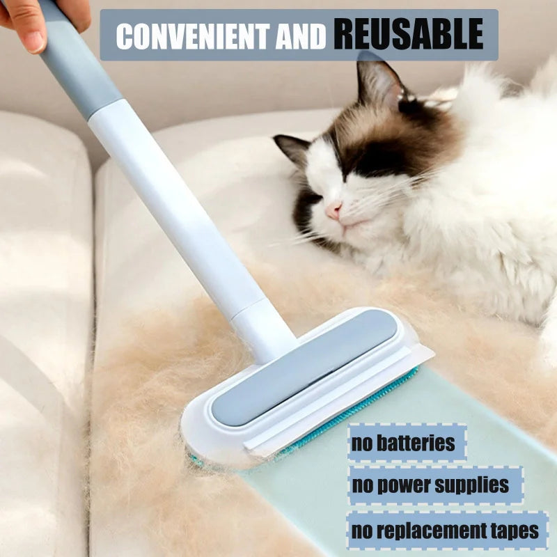 Pet hair remover is suitable for furniture, durable and reusable, washable plush cleaner for dogs and cats, family and outdoor u