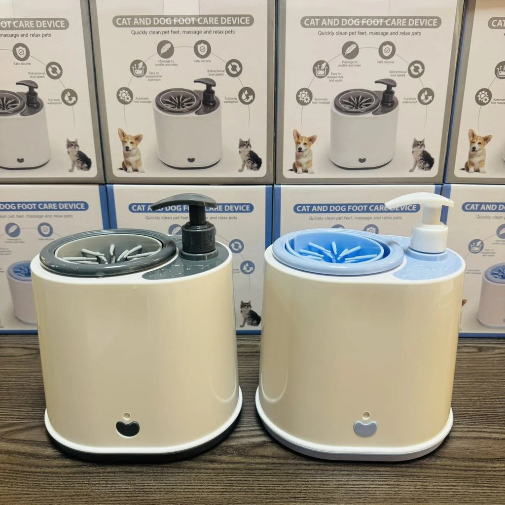 Pet Feet Washer Electrical Pet Paw Cleaner Automatic Pet Foot Cleaning Cup Portable Quick Low Noise Dog Cat Paw Cleaner