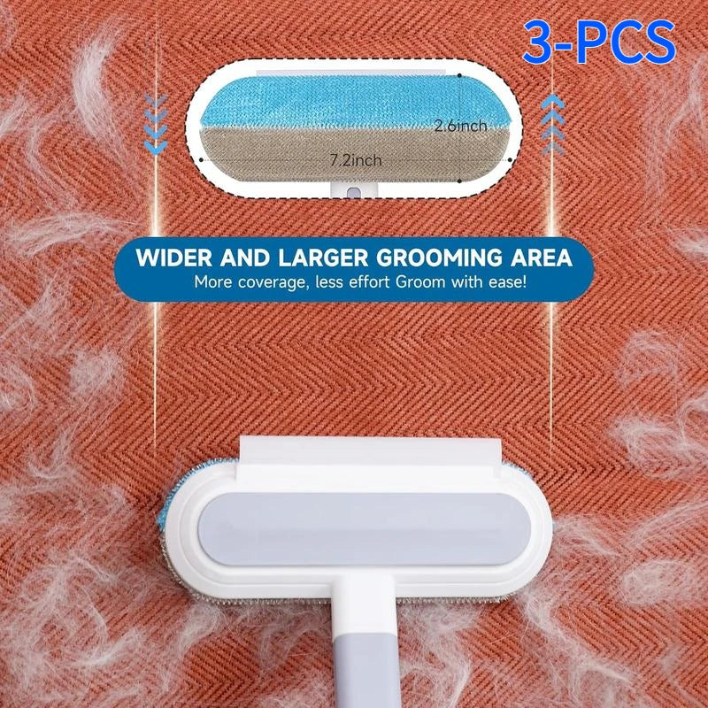 Pet hair remover is suitable for furniture, durable and reusable, washable plush cleaner for dogs and cats, family and outdoor u